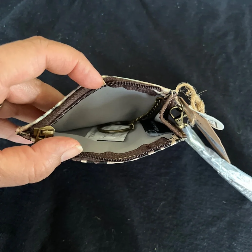 Catchfly Ladies Tie Dye Card and Keys Coin Purse Wallet